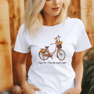 Camiseta Vintage Bicycle Cote Mulher
