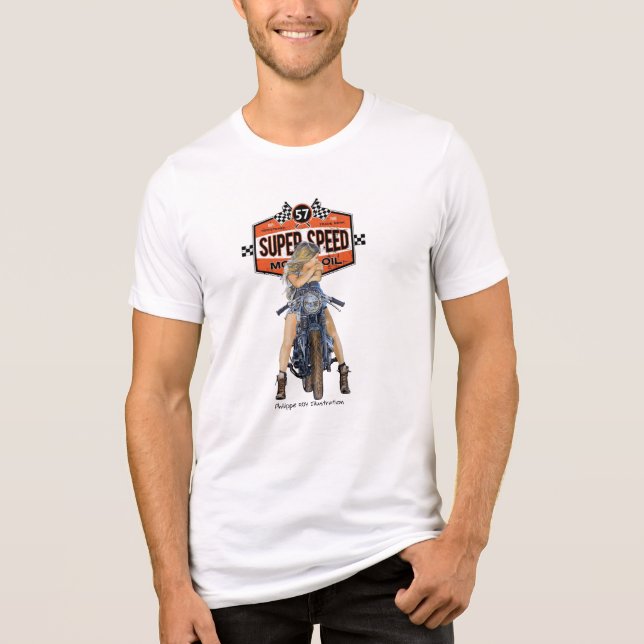 Camiseta vintage bike (Frente)