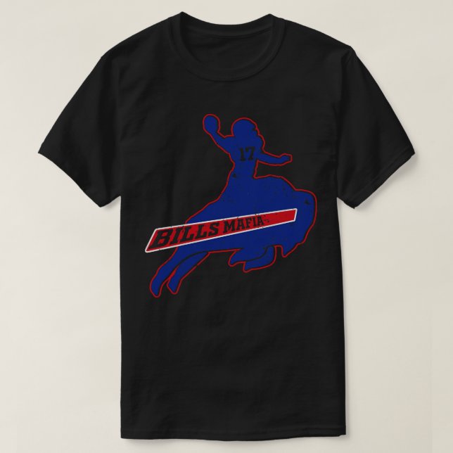 Camiseta Vintage Bills Mafia (Frente do Design)