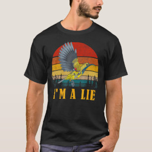 Camiseta Vintage Birds Spie Conspiração Meme Piada Retro
