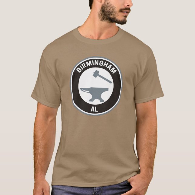 Camiseta Vintage Birmingham Alabama (Frente)