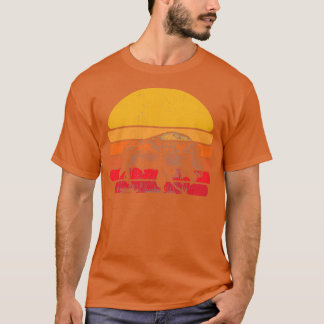 Camiseta Vintage Bison Hunter Retro 2