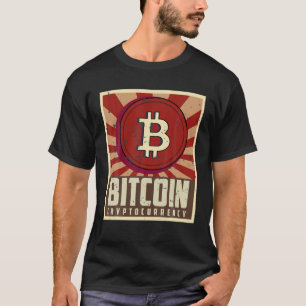 Camiseta Vintage Bitmoney Cryptocurrency Coin BTC Hodl Grap