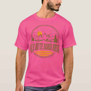 Camiseta Vintage Black Butch Ranch Oregon Mountain Hiking P