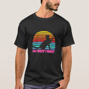 Camiseta Vintage Black Cat Lover