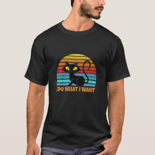 Camiseta Vintage Black Cat Lover