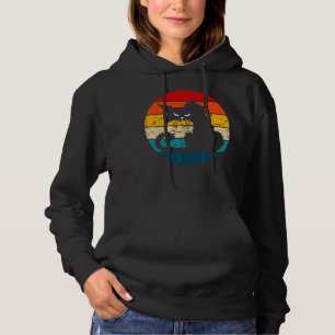 Camiseta Vintage Black Cat Retro Style Vintage Cat 1