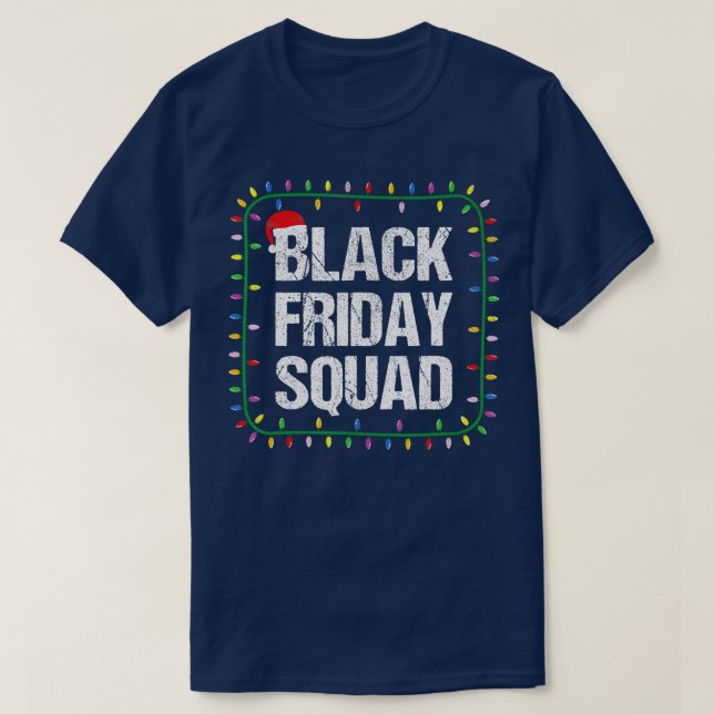 Camiseta Vintage Black Friday Squad Light (Frente do Design)