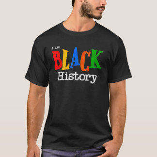 Camiseta Vintage Black History Month Fist Men
