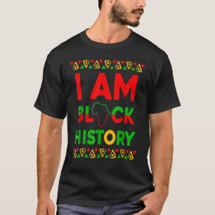 Camiseta Vintage Black History Month Fist Men 10
