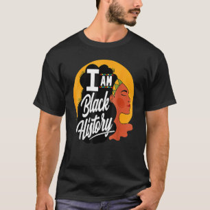 Camiseta Vintage Black History Month Shirt Fist Men