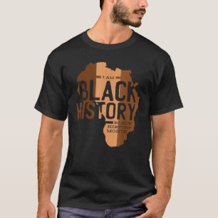 Camiseta Vintage Black History Month Shirt Fist Men