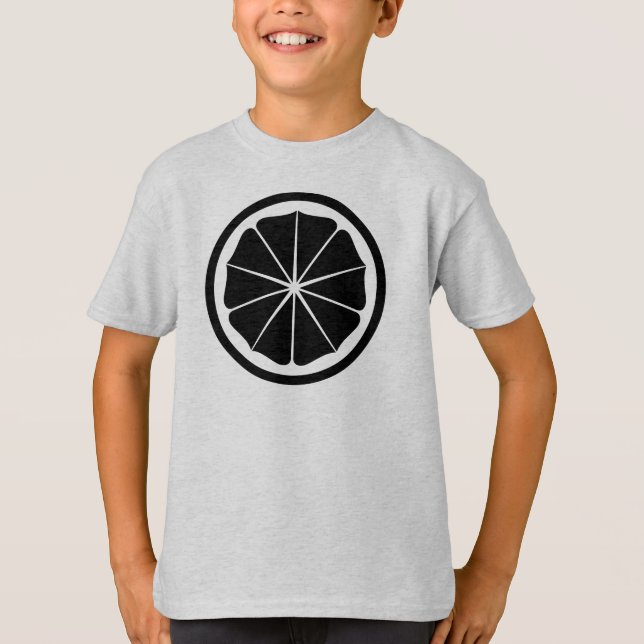 Camiseta Vintage Black Japan Seishinkai Mon Oriental (Frente)