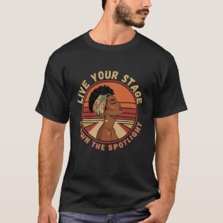 Camiseta Vintage Black Queen Viva Seu Estágio