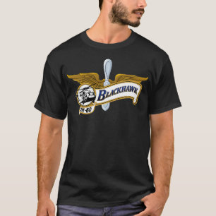Camiseta Vintage Blackhawk design