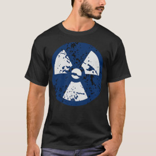 Camiseta Vintage Blue Radioative Sinal