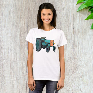 Camiseta Vintage Blue Trator Fazenda Life