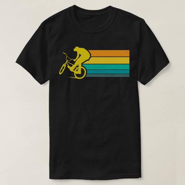 Camiseta Vintage BMX (Frente do Design)