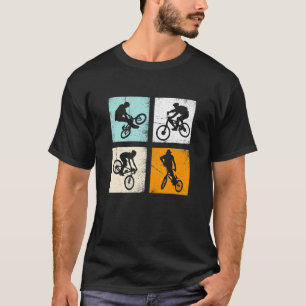 Camiseta Vintage Bmx Bike Clothing Para Homens