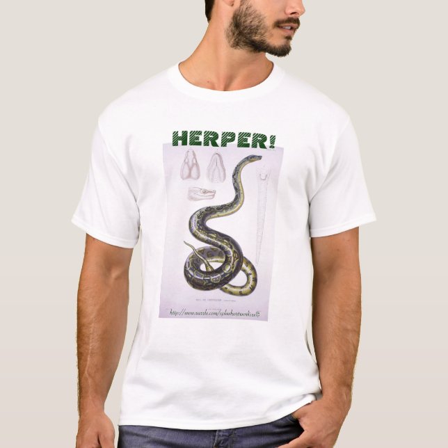 CAMISETA "VINTAGE BOA CONSTRICTOR ART" (Frente)