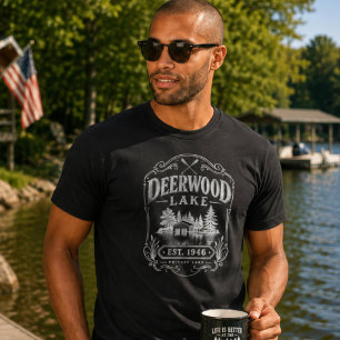 Camiseta Vintage Boathouse Deerwood