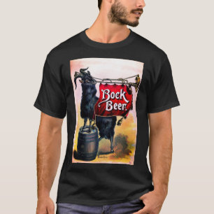 Camiseta Vintage Bock Beer Poster