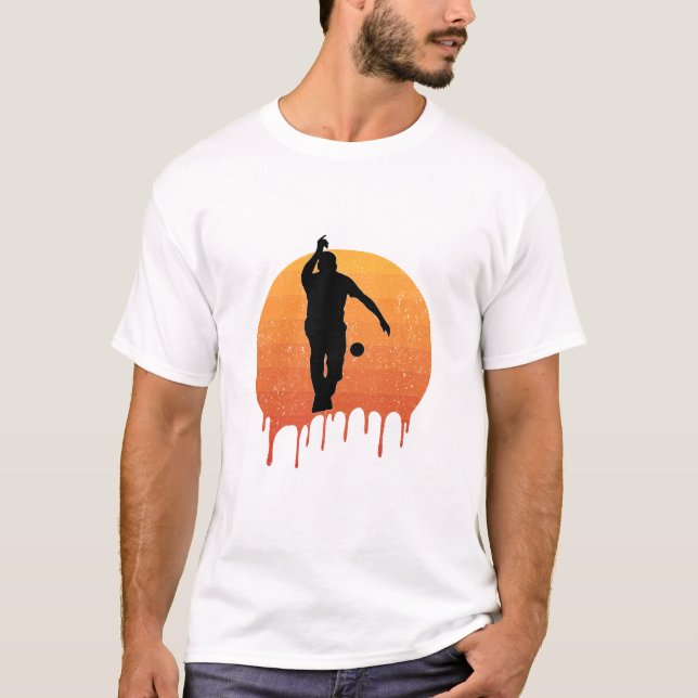 Camiseta Vintage Boliche Retro (Frente)