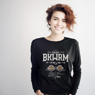 Camiseta Vintage Bookworm BKWRM