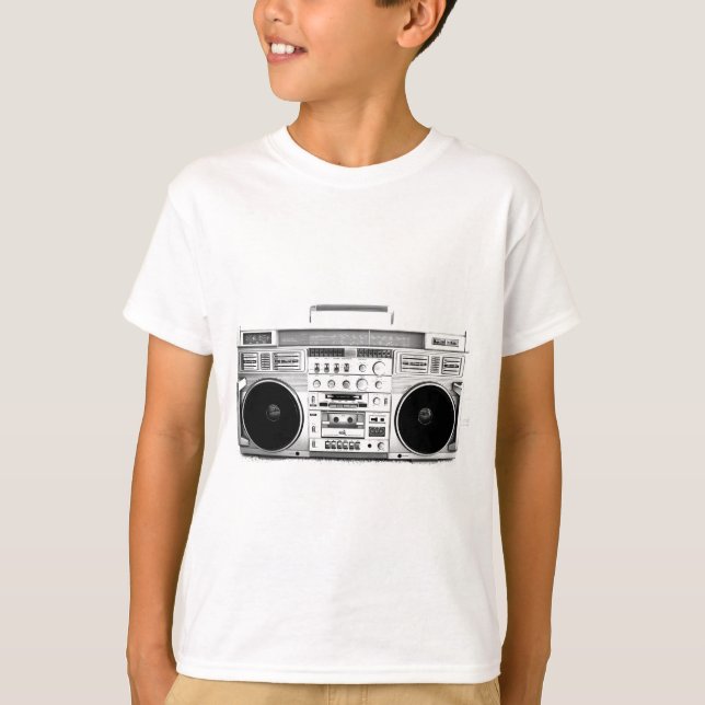 Camiseta vintage boombox (Frente)