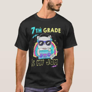 Camiseta Vintage Boombox Cassette Professores Kids 7 Grau I