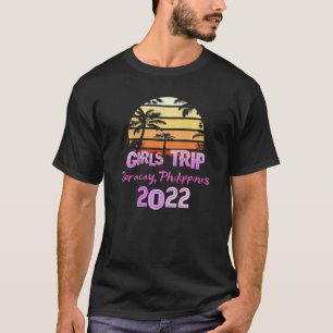 Camiseta Vintage Boracay Filipinas All Girls Trip 2022 Sp