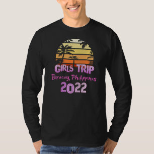 Camiseta Vintage Boracay Filipinas All Girls Trip 2022 Sp