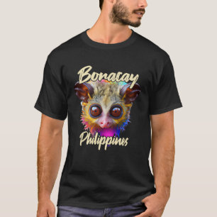 Camiseta Vintage Boracay Filipinas Tarsier