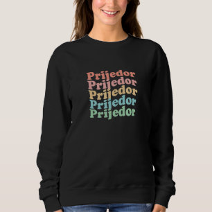 Camiseta Vintage Bósnia Herzegovina Hippie Cidade anos 70 -