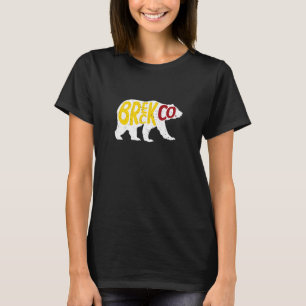 Camiseta Vintage Breckenridge Colorado Breck Co Black Bear
