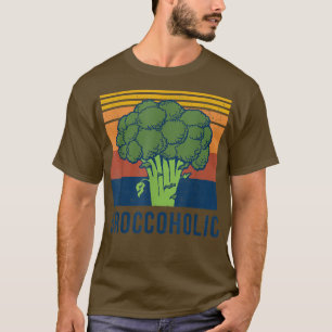 Camiseta Vintage Broccoli For Men Women Broccoholic Vegan V
