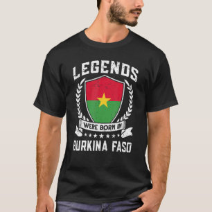 Camiseta Vintage Burkina Faso Flag
