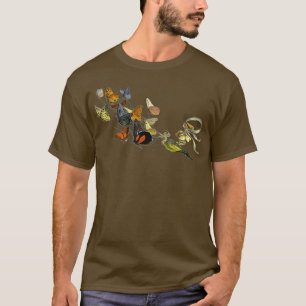 Camiseta Vintage Butterflies Butterfly Coleção FAIRY