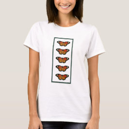 Camiseta Vintage Butterflies Primavera Bonito Natureza Boni