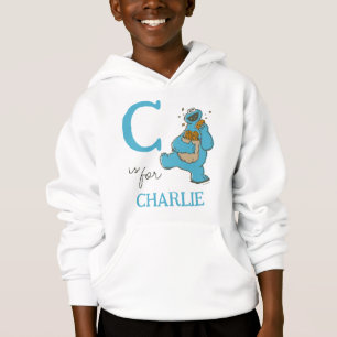 Camiseta Vintage - C é para Cookie Monster Adicione seu n