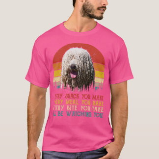 Camiseta Vintage cada lanche que você faz cada refeição que