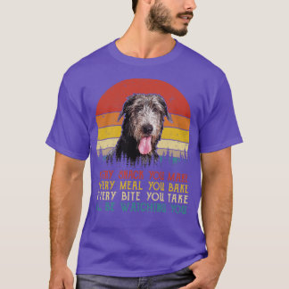 Camiseta Vintage cada lanche que você faz cada refeição que