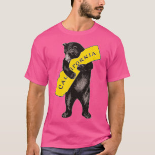 Camiseta Vintage California Bear Hug Ilustração
