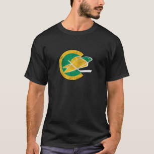 Camiseta Vintage California Ouro Seals Defunct Ice Hockey