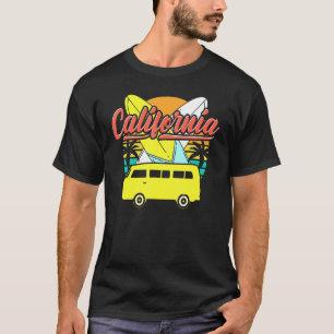 Camiseta Vintage California Surf Clothing - Van Life Califo