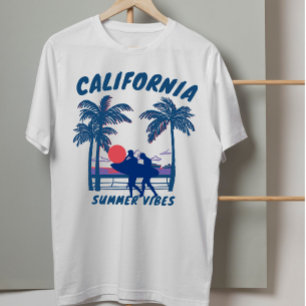 Camiseta Vintage california vibes de Verão