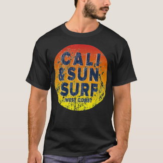 Camiseta Vintage California West Coast Surf E Sun