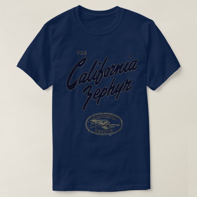 Camiseta Vintage California Zephyr (Frente do Design)