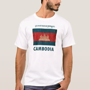Camiseta Vintage Cambodia