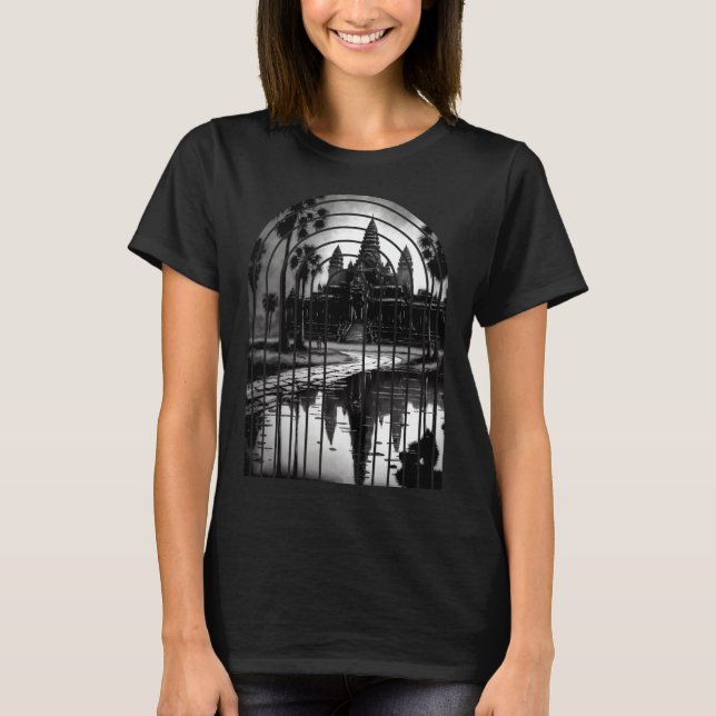 Camiseta Vintage Camboja Angkor Wat Siem Reap (Frente)